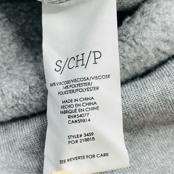 Cabi flashdance dress grey peplum sweatshirt soft women's size S style 3459 - Picture 4 of 10